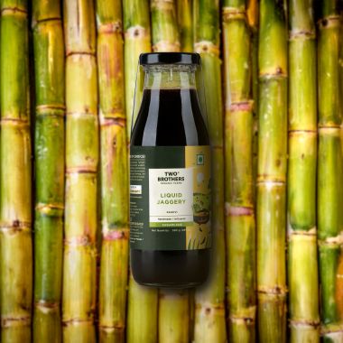 Two Brothers Organic Farms: Natural Liquid Jaggery (Kaakvi) (390ml)