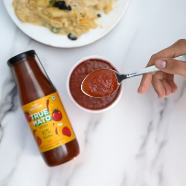 Two Brothers Organic Farms: Truemato Ketchup - Spicy Tomato Ketchup - 300g