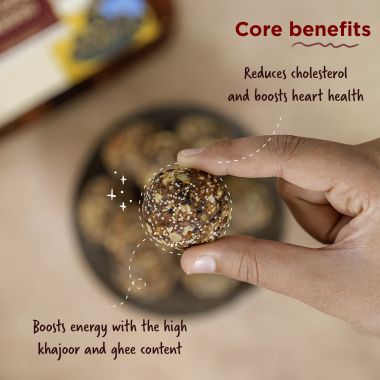 Two Brothers Organic Farms: Khajoor Laddoos  (175g)