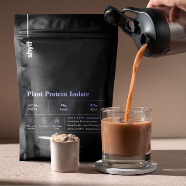 shyft: Plant Protein Isolate - Natural Cocoa - 500 gms