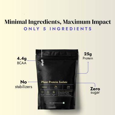 shyft: Plant Protein Isolate - Vanilla - 500gms