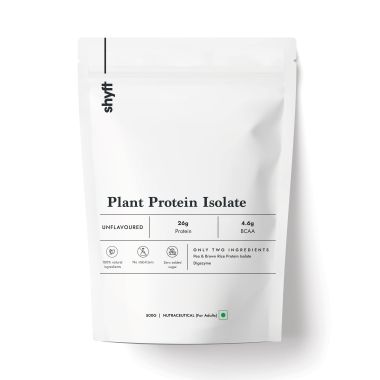 shyft: Plant Protein Isolate - Unflavoured - 500gms