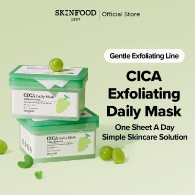 Skinfood: SHINE MUSCAT CICA DAILY MASK