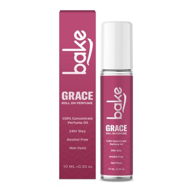 Bake Cosmetics: Grace 100% Concentrated Perfume Oil Roll on Fragrance For Men & Women-White Oud