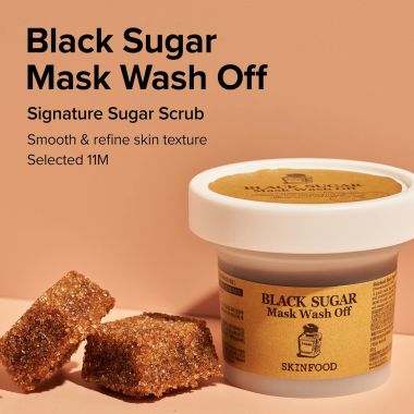 Skinfood: BLACK SUGAR MASK WASH OFF 120ml
