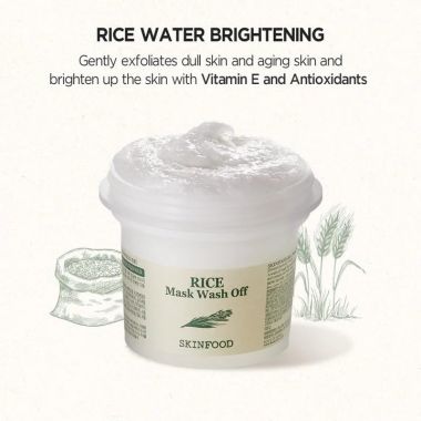 Skinfood: RICE MASK WASH OFF