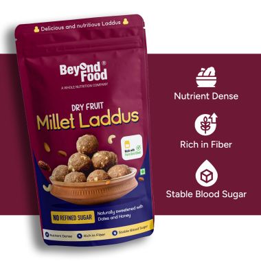 Beyond Food: Dry Fruit Millet Laddus 160g