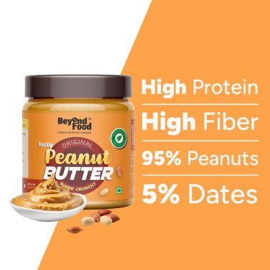 Beyond Food: Peanut Butter - Super Crunchy 1kg
