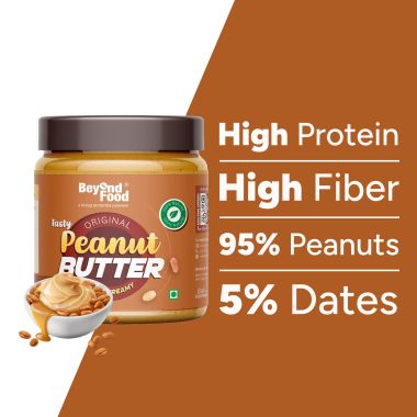 Beyond Food: Peanut Butter - Super Creamy 500g