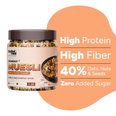 Beyond Food: Muesli - Peanut Butter Crunch 450g