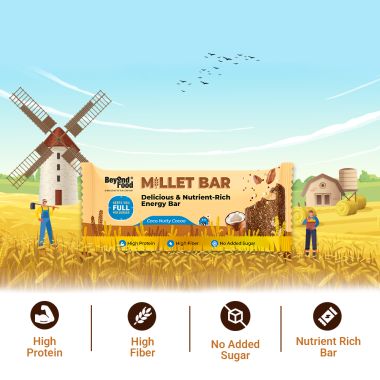 Beyond Food: Millet Bar - Coco Nutty Cocoa (Pack of 6)