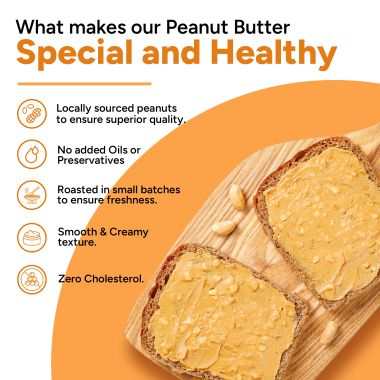 Beyond Food: Peanut Butter - Super Crunchy 500g