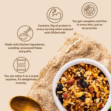 Beyond Food: Muesli - Honey Roasted 450g