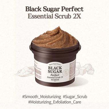 Skinfood: BLACK SUGAR PERFECT ESSENTIAL SCRUB 2X