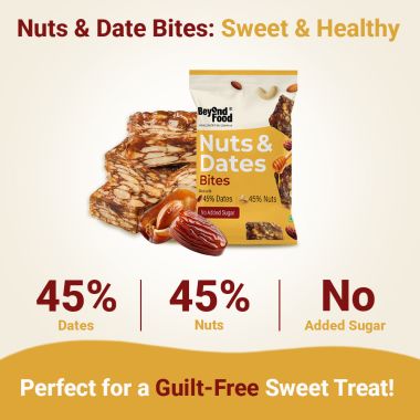 Beyond Food: Nuts & Dates Bites - Pack of 12