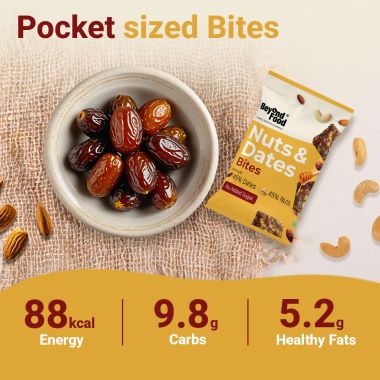 Beyond Food: Nuts & Dates Bites - Pack of 12