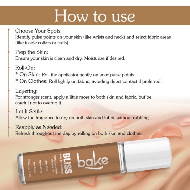 Bake Cosmetics: Bliss 100% Concentrated Perfume Oil Roll on Fragrance For Men & Women-Passion Fruit