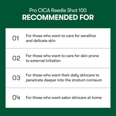 VT Cosmetics: Pro Cica Reedle Shot 300 50ml