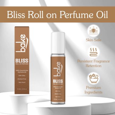 Bake Cosmetics: Bliss 100% Concentrated Perfume Oil Roll on Fragrance For Men & Women-Passion Fruit