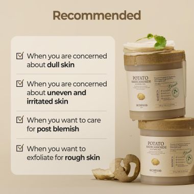 Skinfood: POTATO MADECASSOSIDE SOOTHING PAD