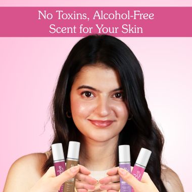 Bake Cosmetics: Joy 100% Concentrated Perfume Oil Roll on Fragrance For Men & Women-Peony