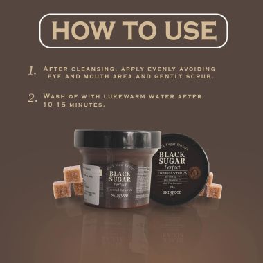 Skinfood: BLACK SUGAR PERFECT ESSENTIAL SCRUB 2X