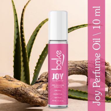 Bake Cosmetics: Joy 100% Concentrated Perfume Oil Roll on Fragrance For Men & Women-Peony