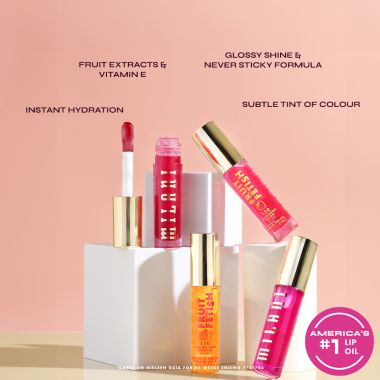 Milani: Milani Fruit Fetish Lip Oils 130 Raspberry Peach
