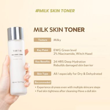 Tirtir: Milk Skin Toner Light 20ml