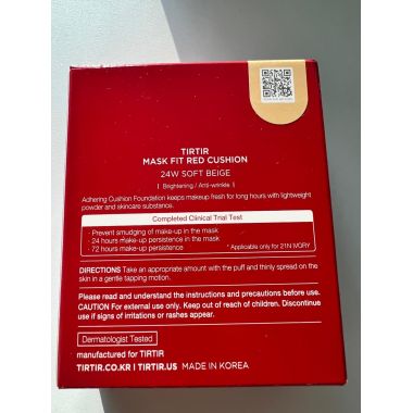 Tirtir: Mask Fit Red Cushion 24N Latte 18g