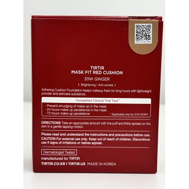 Tirtir: Mask Fit Red Cushion 33W Ginger 18g