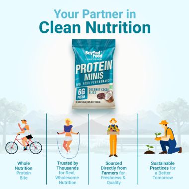 Beyond Food: Protein Minis - Coconut Cocoa Bliss (Pack of 6)