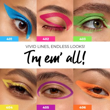 Lamel: Long lasting Oh My color Gel eye liner 406-Orange