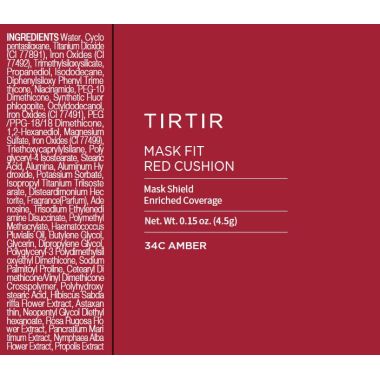 Tirtir: Mask Fit Red Cushion 34C Amber 4.5g
