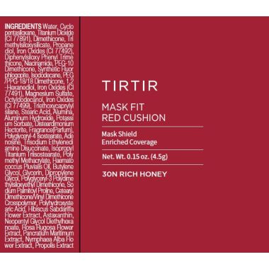 Tirtir: Mask Fit Red Cushion 30N Rich Honey 18g