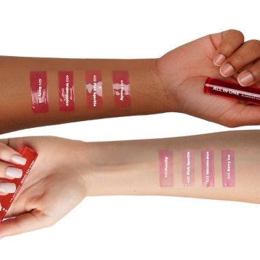Lamel: All in One Lip Tinted Plumping Oil 402-Pink Sparkle