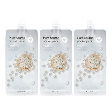 Missha: Pure Source Pocket Pack (Pearl) - 10ml (Pack 3)