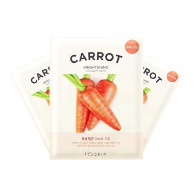 Its Skin: The Fresh Mask Sheet Carrot - 20ml (Pack 3)