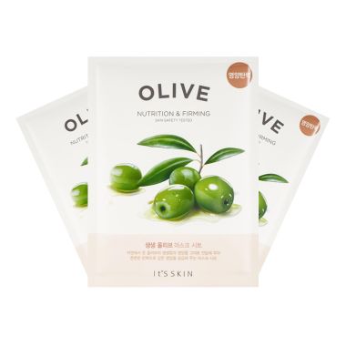 Its Skin: The Fresh Mask Sheet Olive - 20ml (Pack 3)