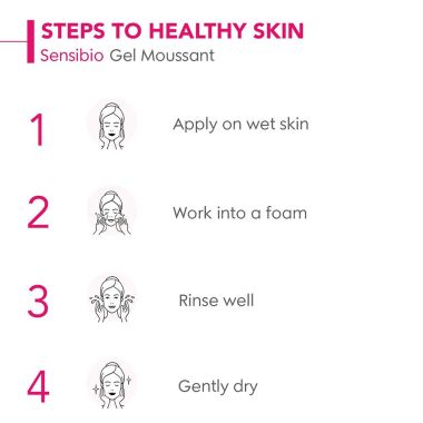 Bioderma: Sensibio Gel Moussant SLS Free Cleanser With Vitamin E-24h Hydration-Micellar Gel - 45ml