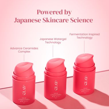 ClayCo.: Sunglaze Sunscreen SPF 50 PA ++++ with Probiotic & Ceramides (50ml)
