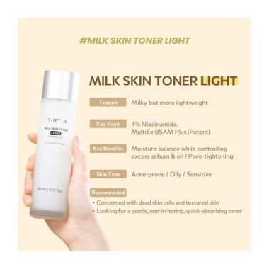 Tirtir: Milk Skin Toner Light 50ml