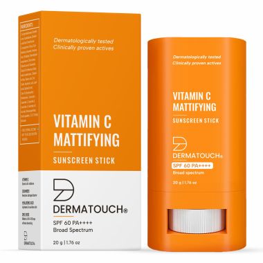 Dermatouch: Vitamin C Mattifying Sunscreen Stick 20G