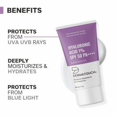 Dermatouch: HYALURONIC ACID 1% SUNSCREEN 30ML