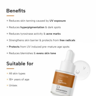 Dermatouch: Alpha Arbutin 2% Serum 18ml