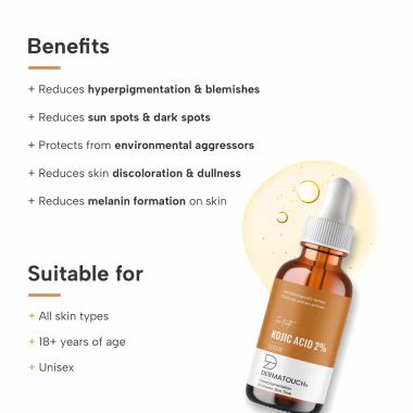 Dermatouch: Kojic Acid 2% Serum 30ML