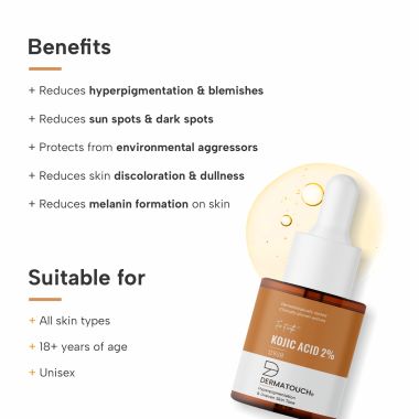 Dermatouch: Kojic Acid 2% Serum 18ML