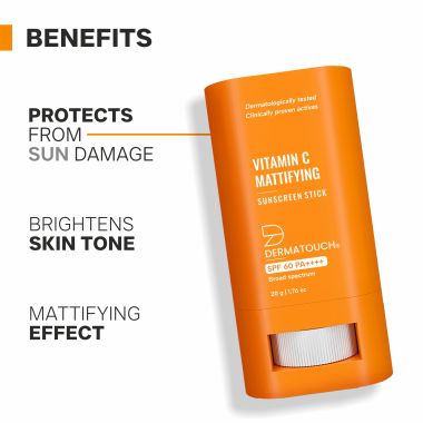 Dermatouch: Vitamin C Mattifying Sunscreen Stick 20G
