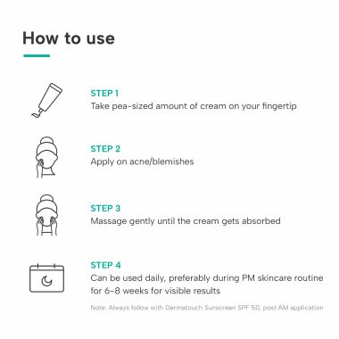 Dermatouch: Glycolic 6% w/w Niacinamide 4% w/w Cream  30G