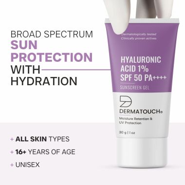 Dermatouch: HYALURONIC ACID 1% SUNSCREEN 30ML